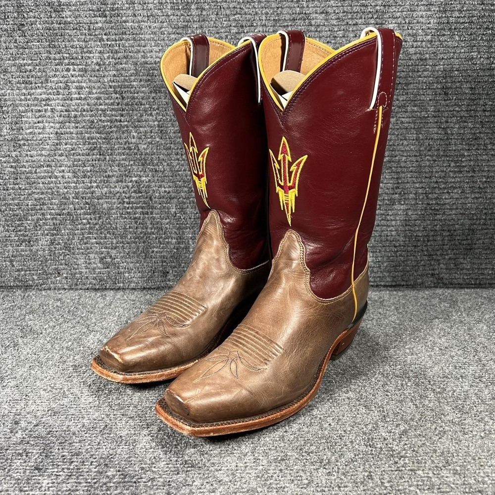 Arizona State Sun Devils Boots Womens 8 Brown NCAA‎ Football Nocona Boots USA